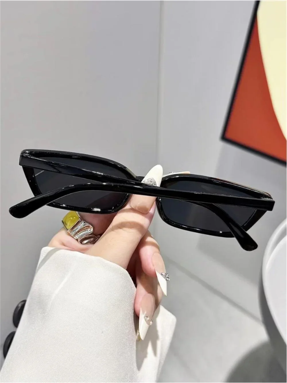 Classic Fashion Cat-Eye Small Frame Sunglasses